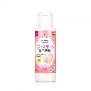 Detergent Cleaning For Markup Puff And Sponge