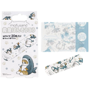 Skater Mofusand First-aid Bandages - Cat / Shark