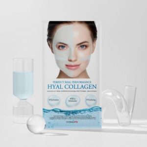 DERMAFiX - PERFECT REAL PERFORMANCE HYAL Collagen Facial Mask(8Pcs)