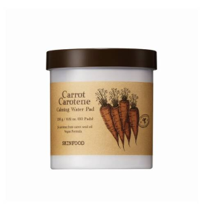 SKINFOOD Carrot Carotene Calming Water Pad / 60 Pieces