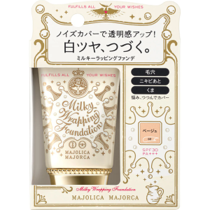 Shiseido MAJOLICA MAJORCA Milky Wrapping Foundation 30g#02natrual beige