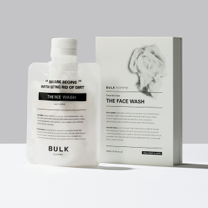 BULK HOMME THE FACE WASH 100g Cleansing Foam for Men