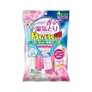 Dry & Dry UP Closet & Dance Fashion Floral Bouquet Scent (4 sheets)