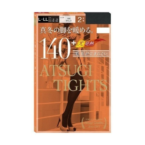 ATSUGI Atsugitaitsu 140 denier black L ~ LL