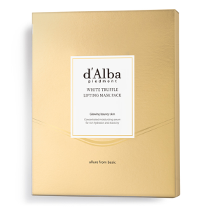 d'Alba White Truffle Lifting Mask Pack - 4pcs
