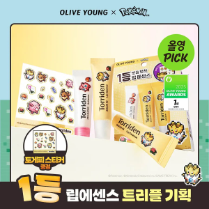 Torriden - Solid In Lip Essence 11ml x 3ea + Togepi Sticker