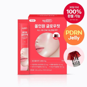 Re4day All-in-one Glow Fit PDRN Jelly Sticks 15-Pack