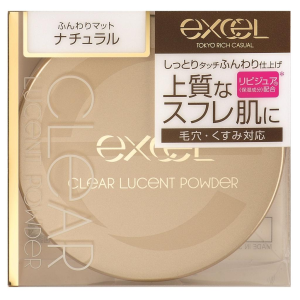 excel Clear Lucent Powder Face Setting Powder - Translucent Shine Control