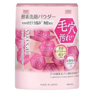Kanebo suisai Beauty Clear Pink Powder Wash 0.4g × 32 Capsules