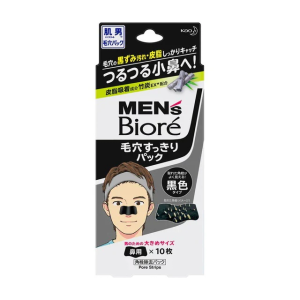 Men's Biore Pore Refreshing Pack Black Type 10 sheets