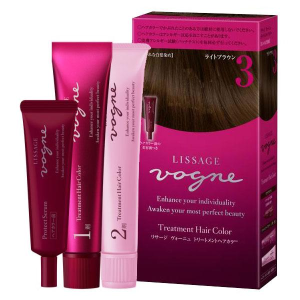 LISSAGE Vogne Treatment Hair Color 3 Light Brown