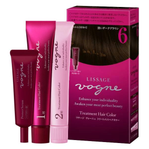 LISSAGE VOGNE Treatment Hair Color 6 Deep Dark Brown