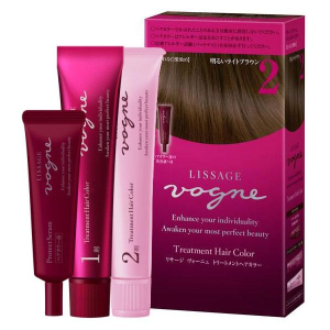 LISSAGE Vogne Treatment Hair Color 2 Bright Light Brown