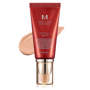 Missha Ladies Perfect Cover BB Cream Light Beige #21